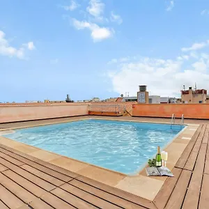 Ancla Pool On Roof Top , Corralejo España